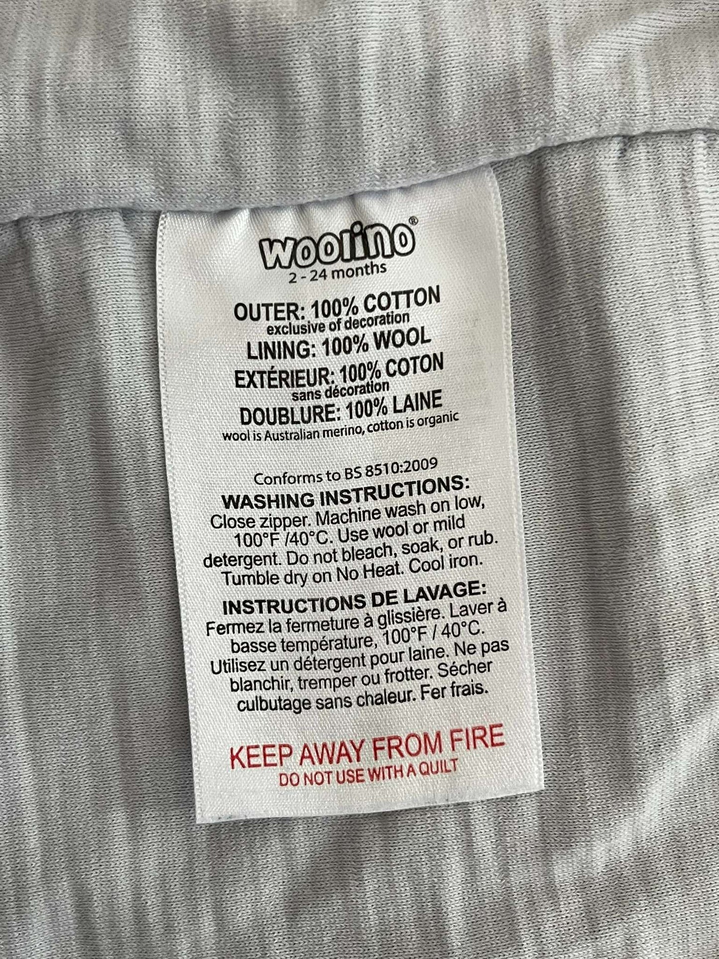 Woolino 4 Season Ultimate Baby Sleep Bag, Size 2 Months - 2 Years, Night Sky, 12-18 Months (Large)