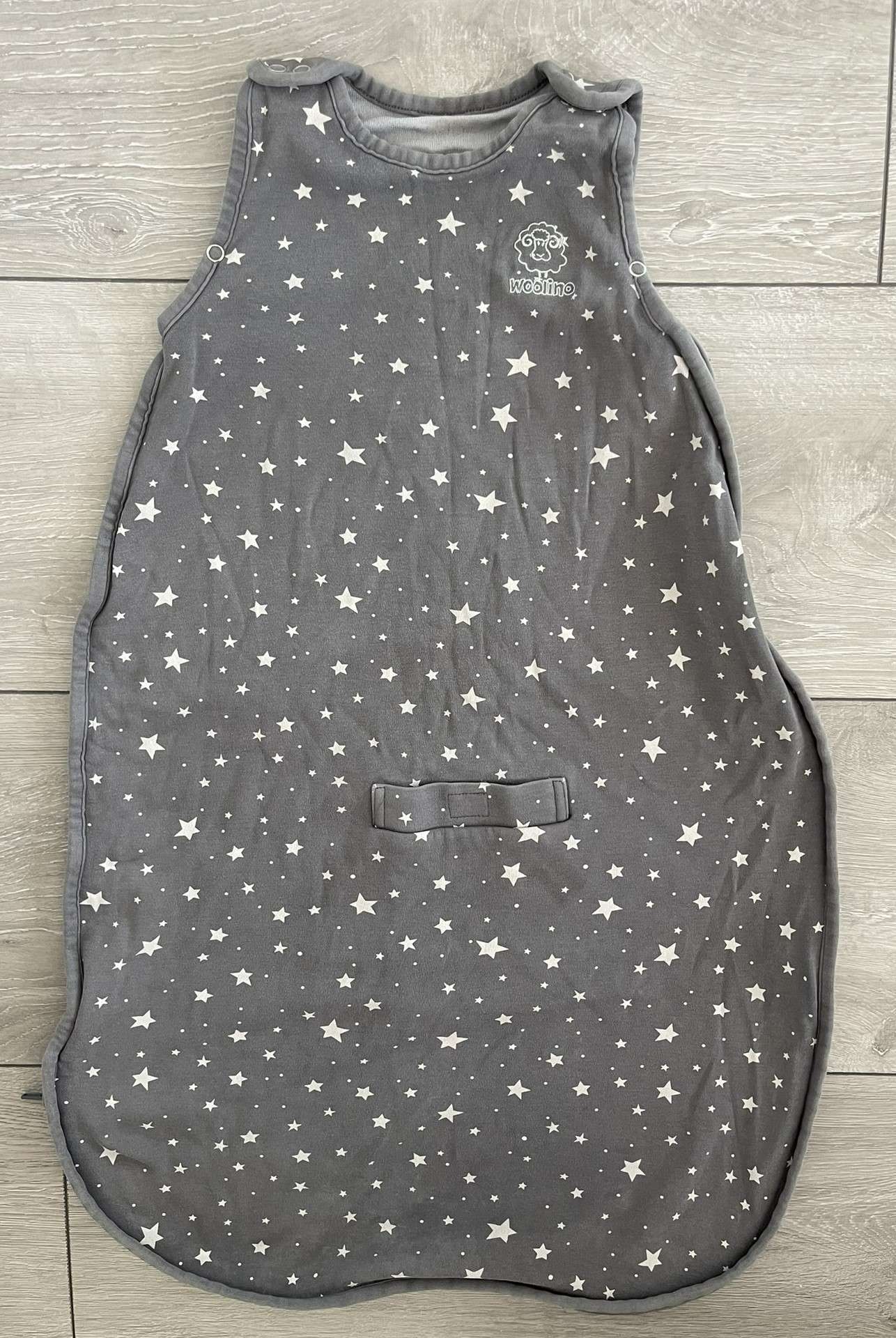 Woolino 4 Season Ultimate Baby Sleep Bag, Size 2 Months - 2 Years, Star Gray, 12-18 Months (Large)