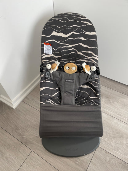 Baby Bjorn Bouncer Bliss with Toy Bar and Extra Fabric Seat