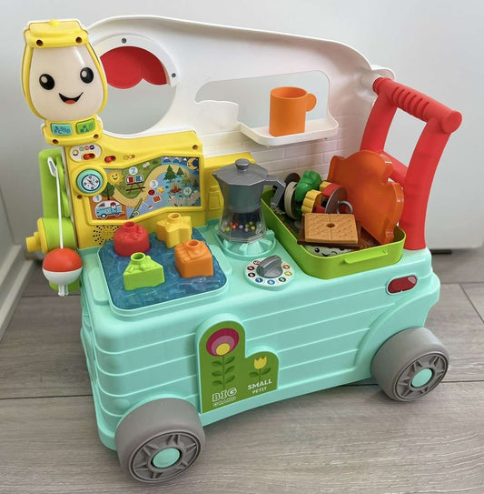 Fisher-Price Laugh & Learn 3-in-1 On-the-Go Camper