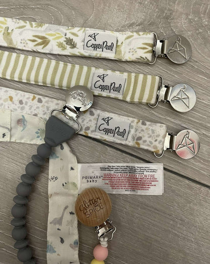 Pacifier Clips - 9 items