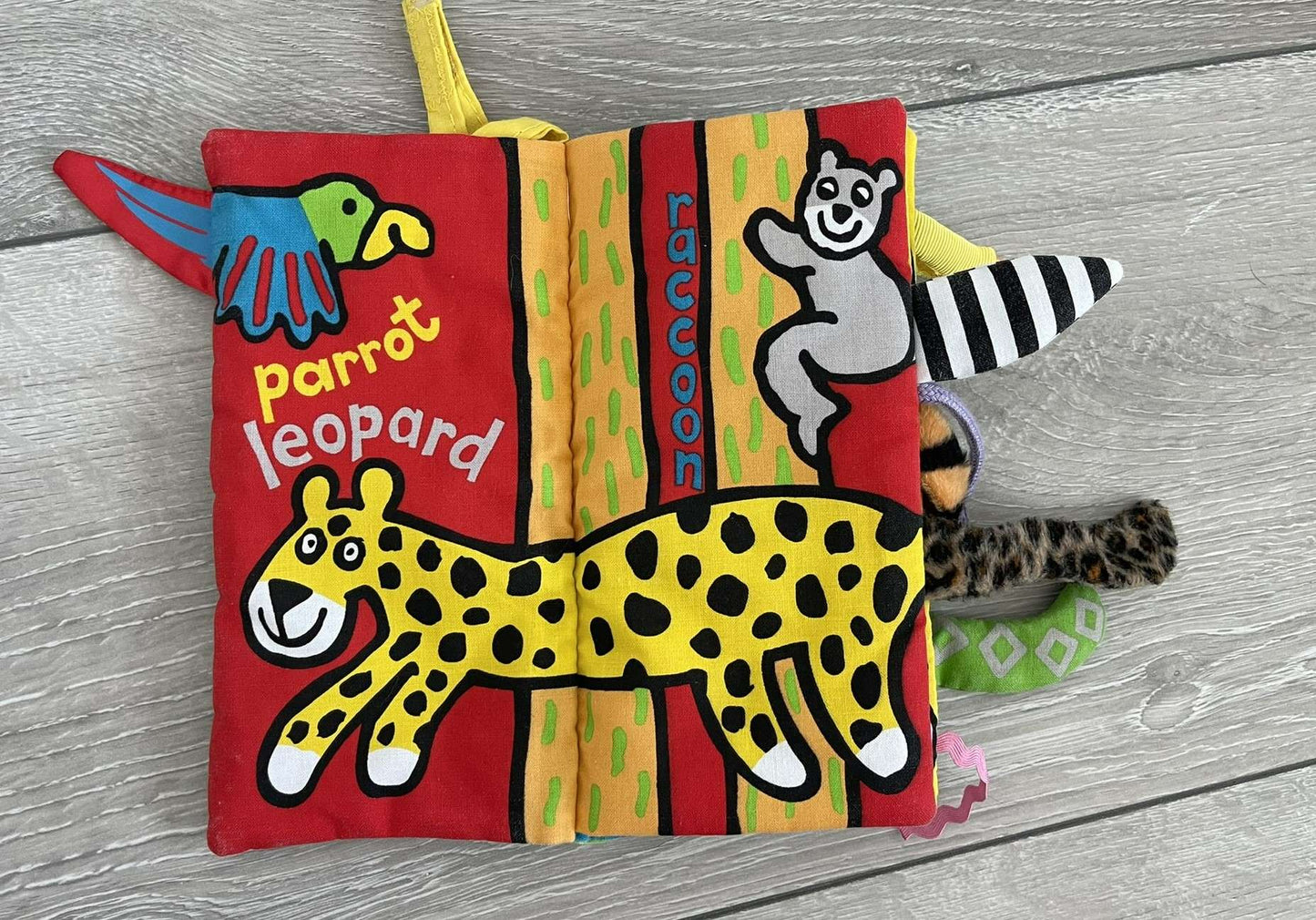 Four Crinkle Book Soft Infant Toys