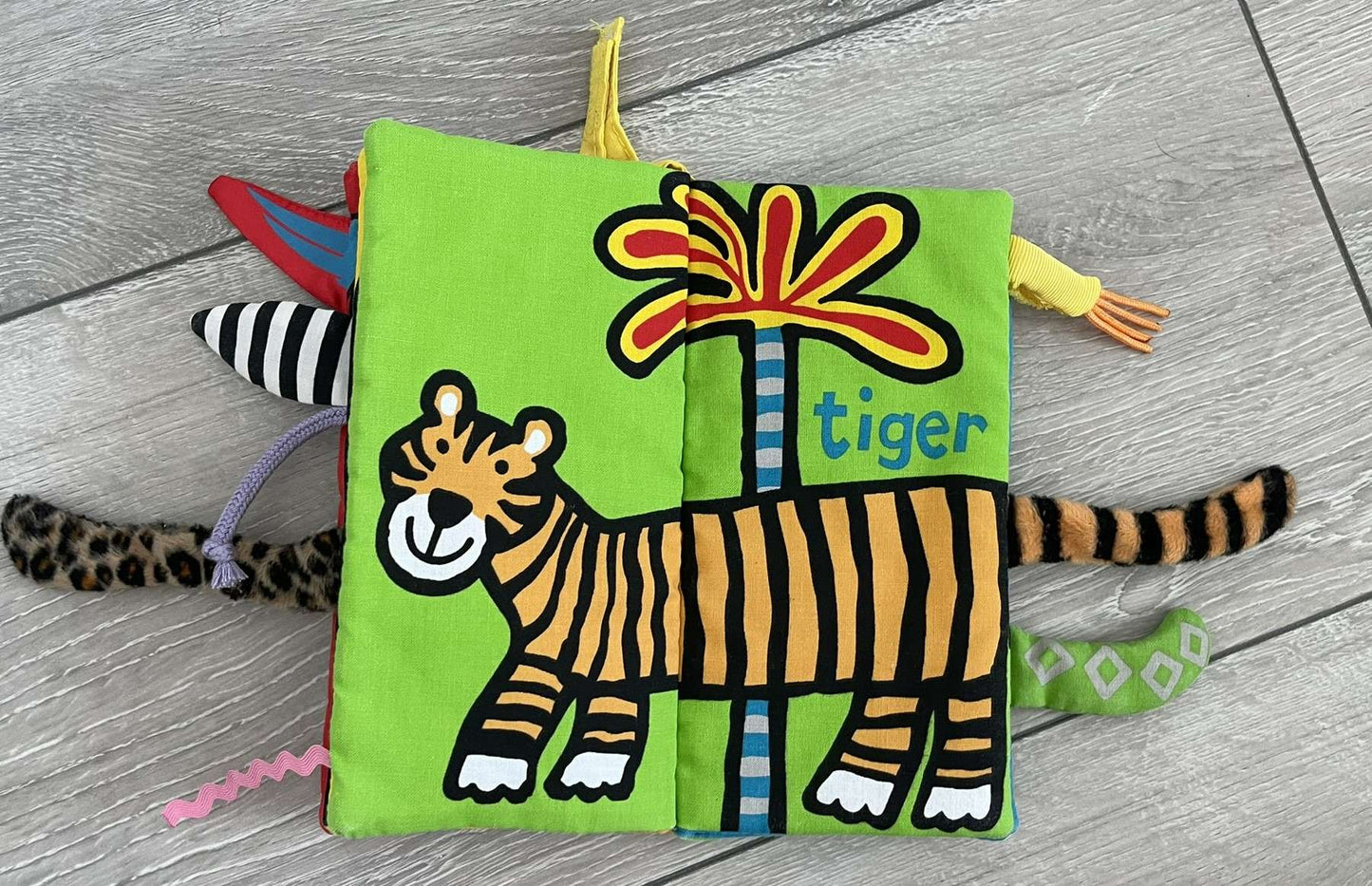 Four Crinkle Book Soft Infant Toys