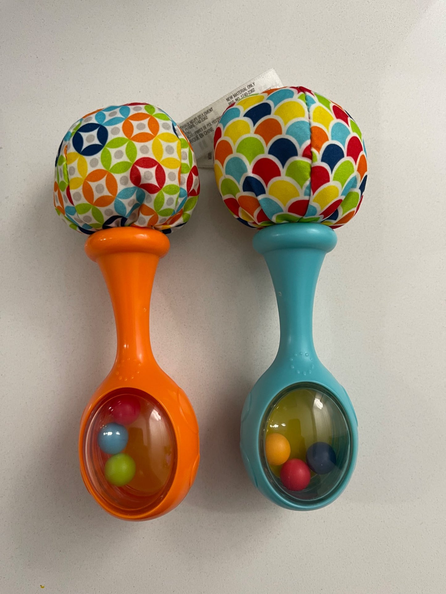 Fisher-Price Kick & Play Piano Gym + 2 Soft Rattle Maracas