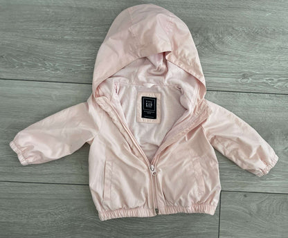 2 Jackets - Baby Gap Light Windbreaker & Bon Bebe Winter Coat, Kids 18 Month (12-18M)