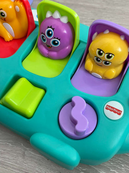 Fisher-Price Cat Ball Drop & Monster Pop-Up Toys