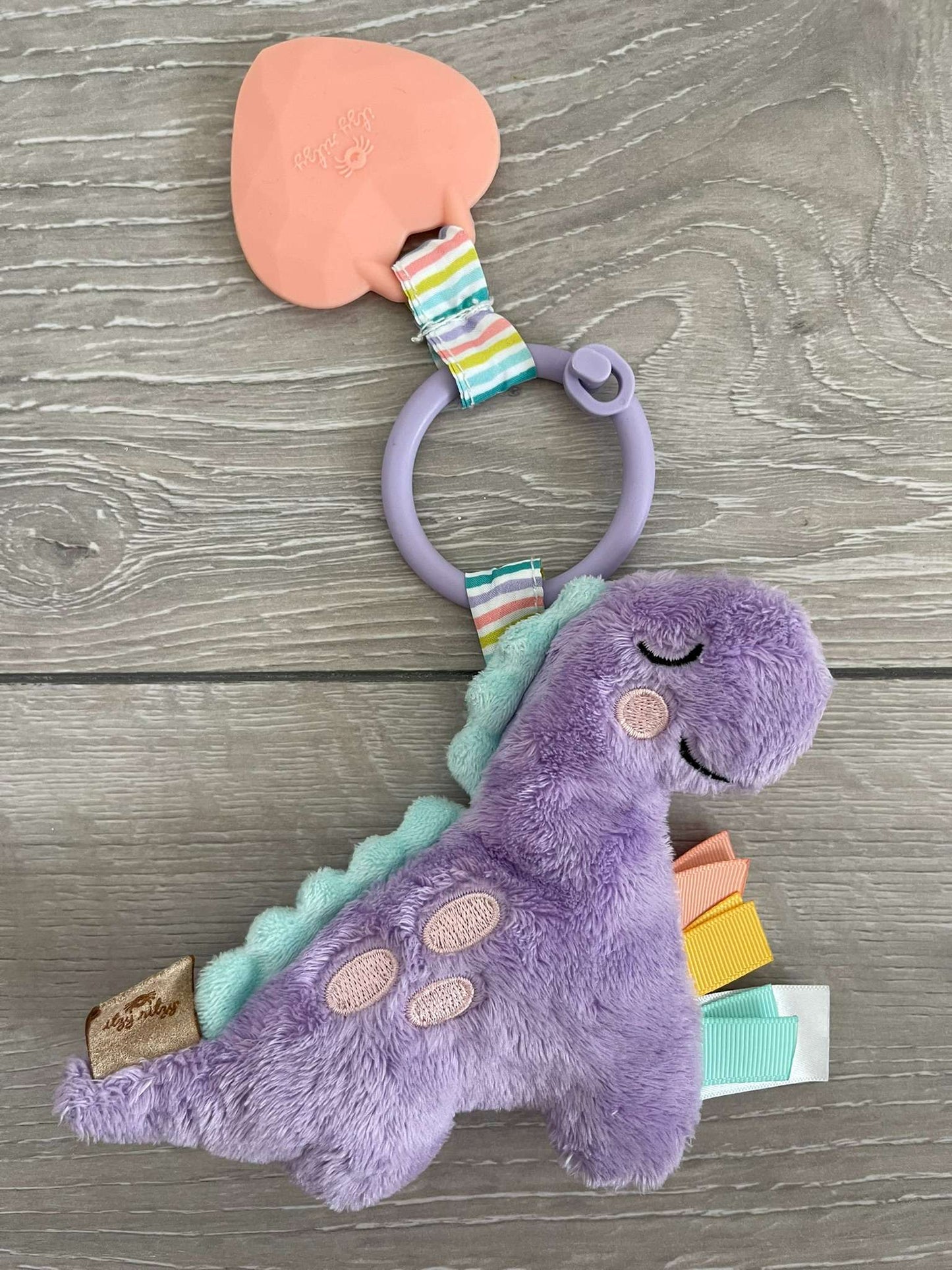 3 Soft Infant Attachable Travel Toys