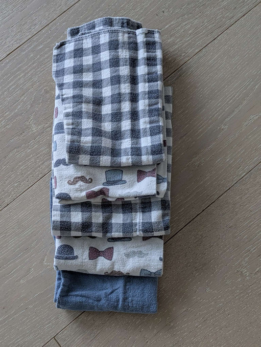 Burp cloths - pack of 5