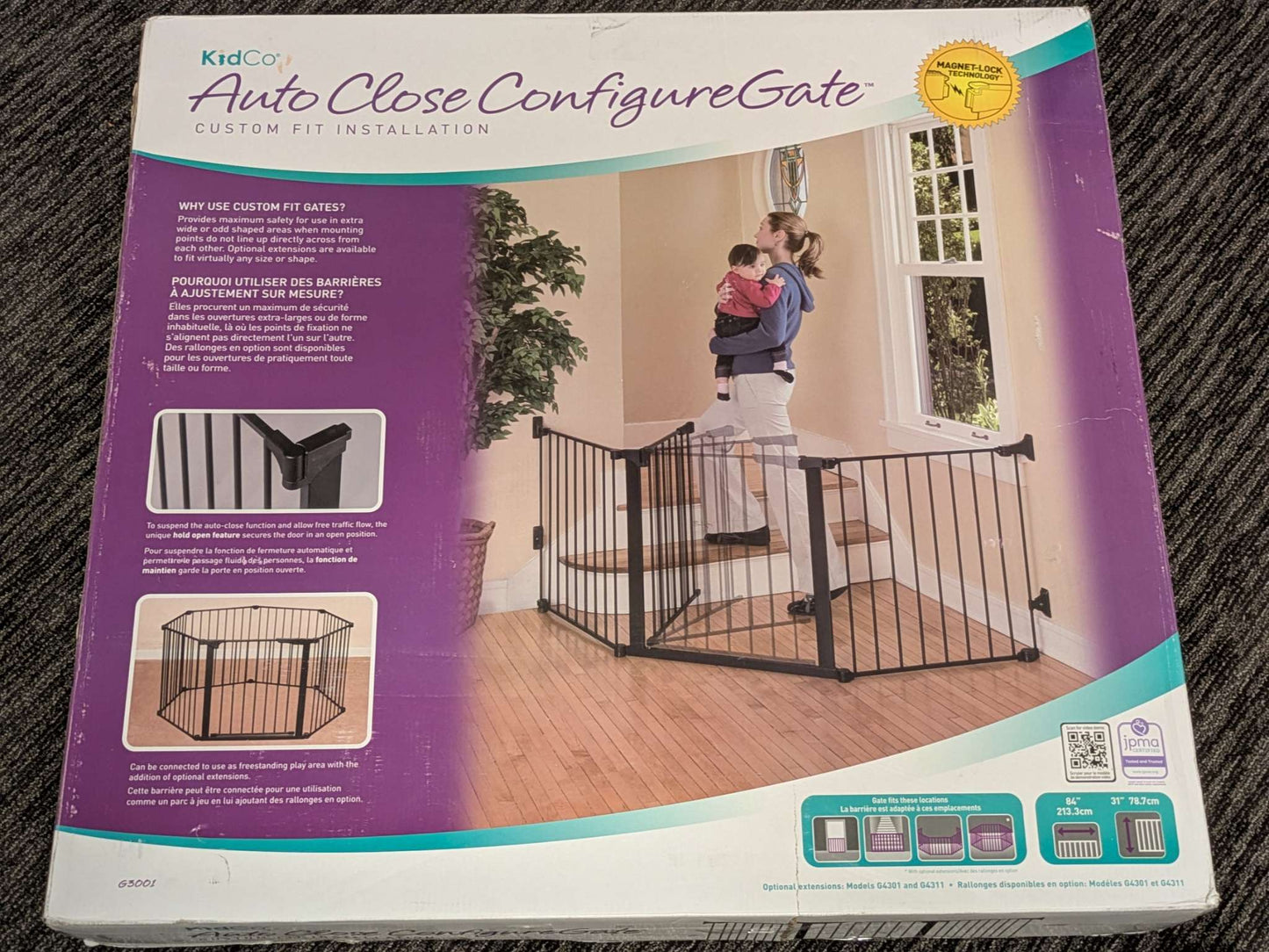 Kidco Autoclose Configure Gate - retails $349