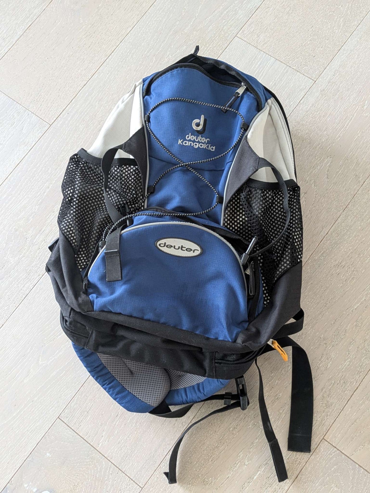 Deuter KangaKid Baby Carrying Backpack, carrier, Alpine Back System, blue