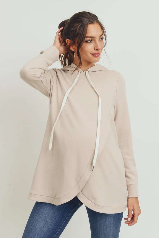 Hello Miz maternity/nursing hoodie, retails $71, Maternity S (4-6)