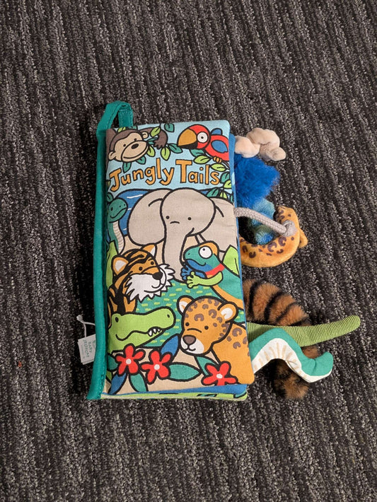 Jellycat Jungly tails book