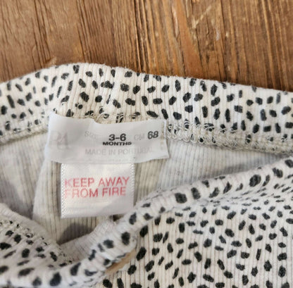 Zara, shirt and legging set, 3-6M, like new, Kids 6 Month (3-6M)