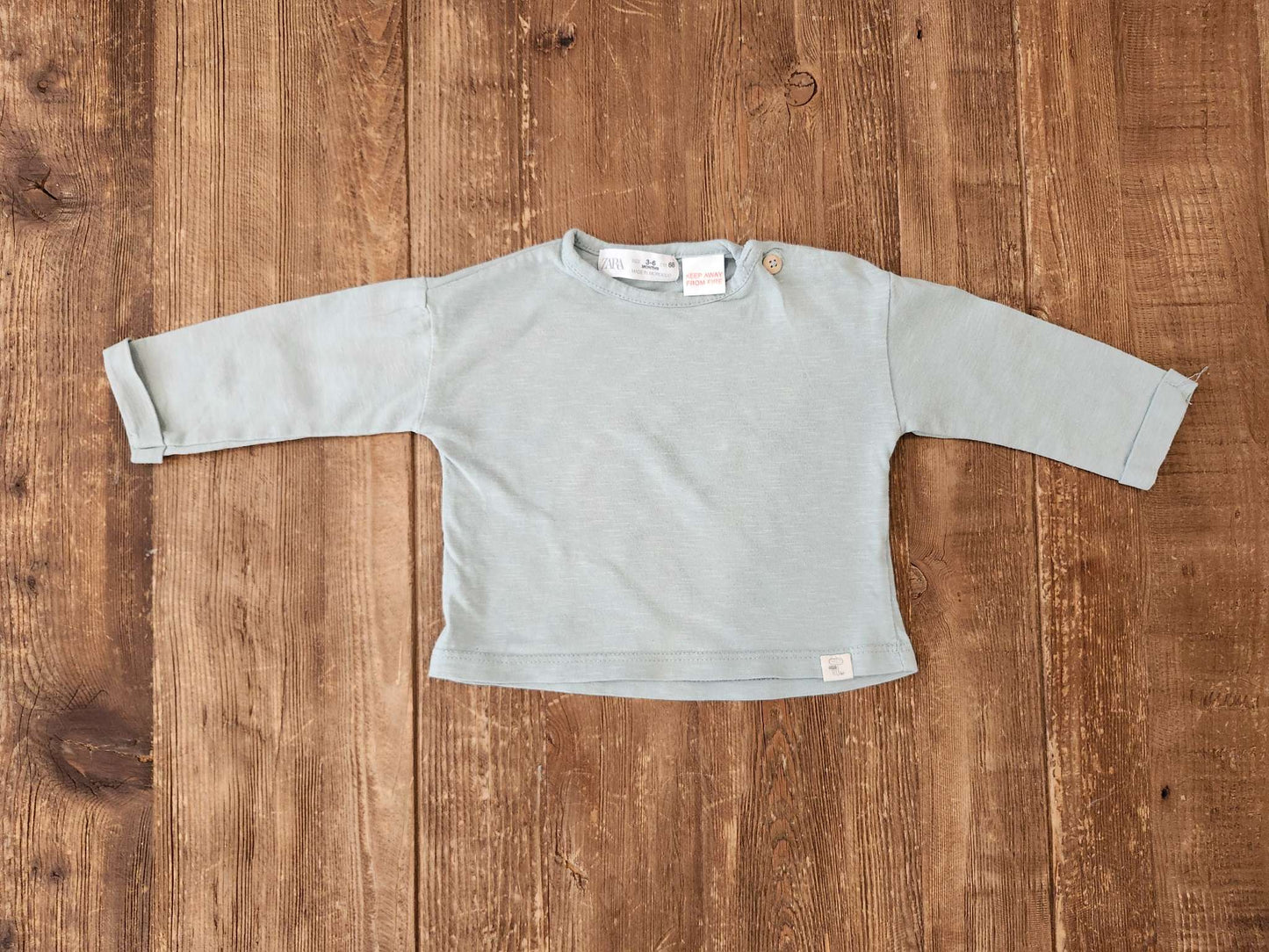 Zara, shirt and legging set, 3-6M, like new, Kids 6 Month (3-6M)
