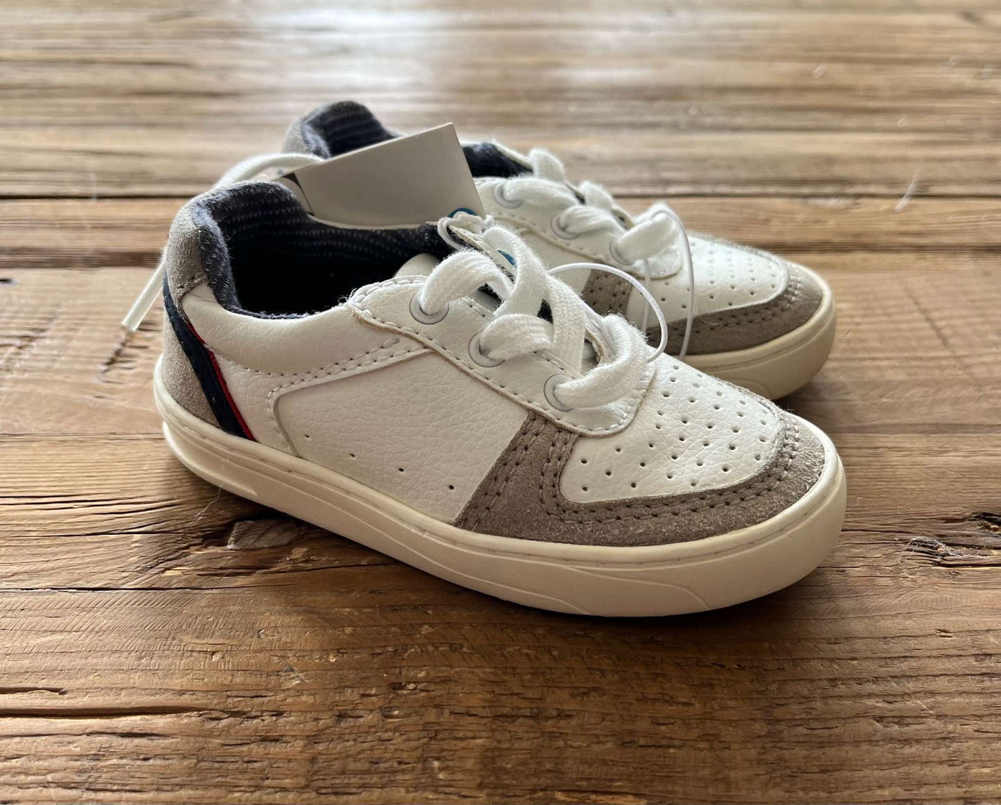 Zara white sneakers, EUR 21 (size 5.5 US), NWT, Shoes 5.5 (Walkers:12-24 mth)