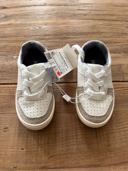 Zara white sneakers, EUR 21 (size 5.5 US), NWT, Shoes 5.5 (Walkers:12-24 mth)