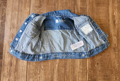 Gap baby, denim jacket, 0-6M, EUC, Kids 6 Month (3-6M)