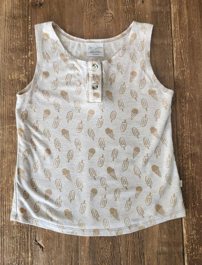 Jax & Lennon ice cream tank, 18-24M, VGUC, Kids 24 Month (18-24M)