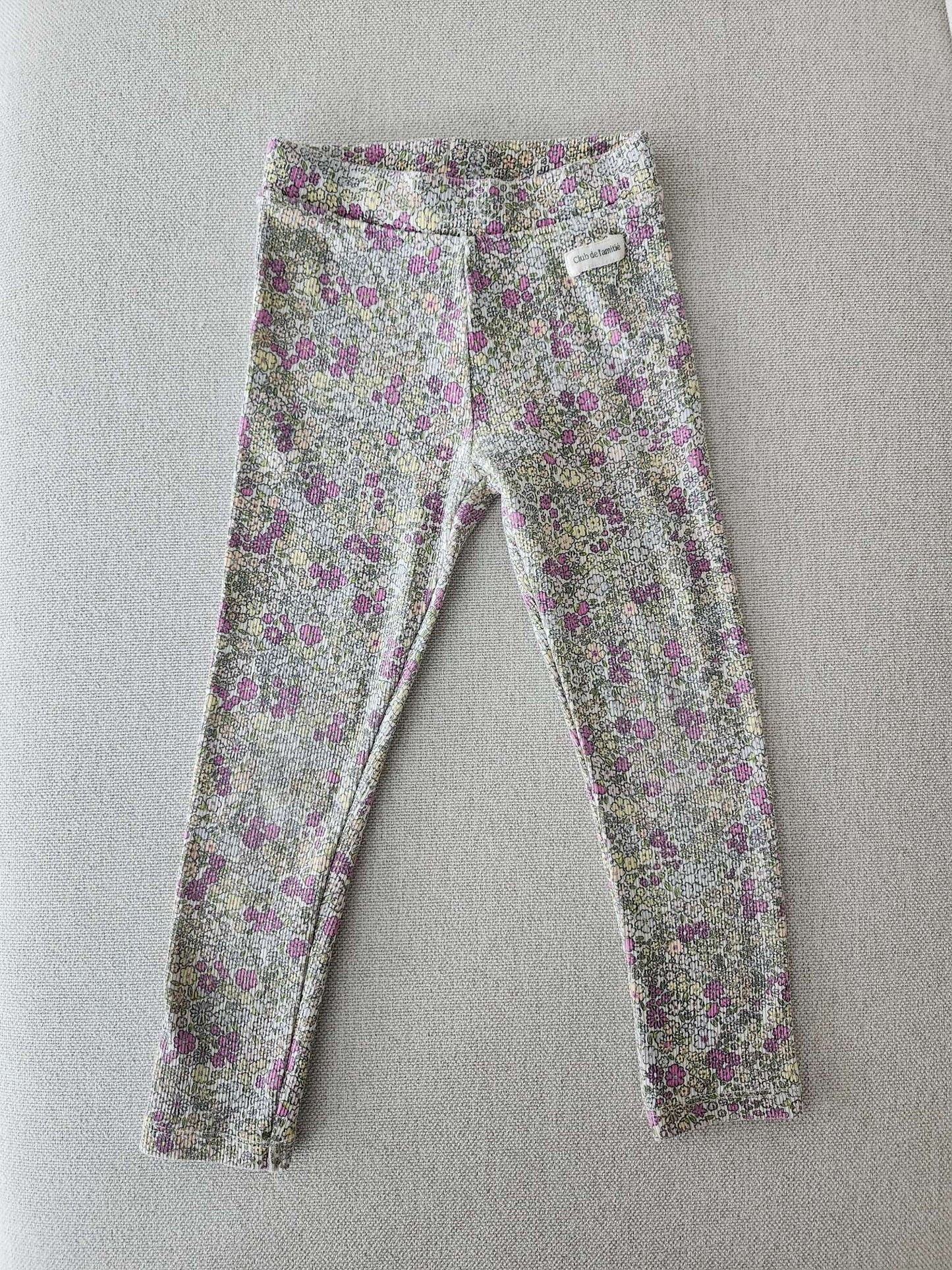 Zara floral leggings, 4T, VGUC, Kids 4/4T
