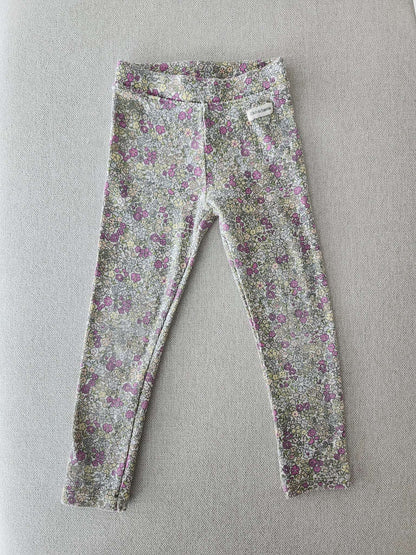 Zara floral leggings, 4T, VGUC, Kids 4/4T