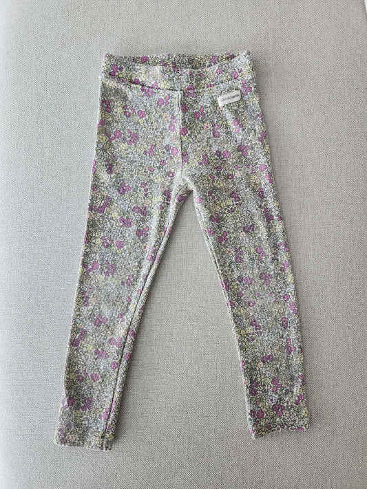 Zara floral leggings, 4T, VGUC, Kids 4/4T