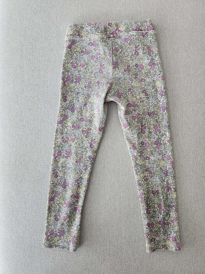 Zara floral leggings, 4T, VGUC, Kids 4/4T