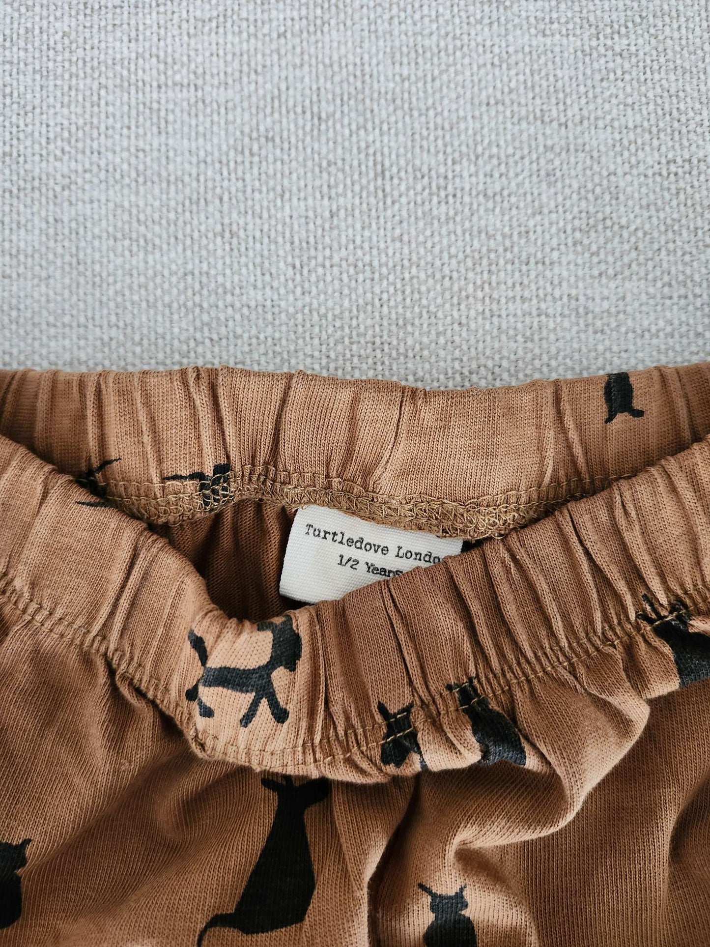 Turtle Dove London, organic cotton shorts, 1-2T, like new, Kids 18 Month (12-18M)
