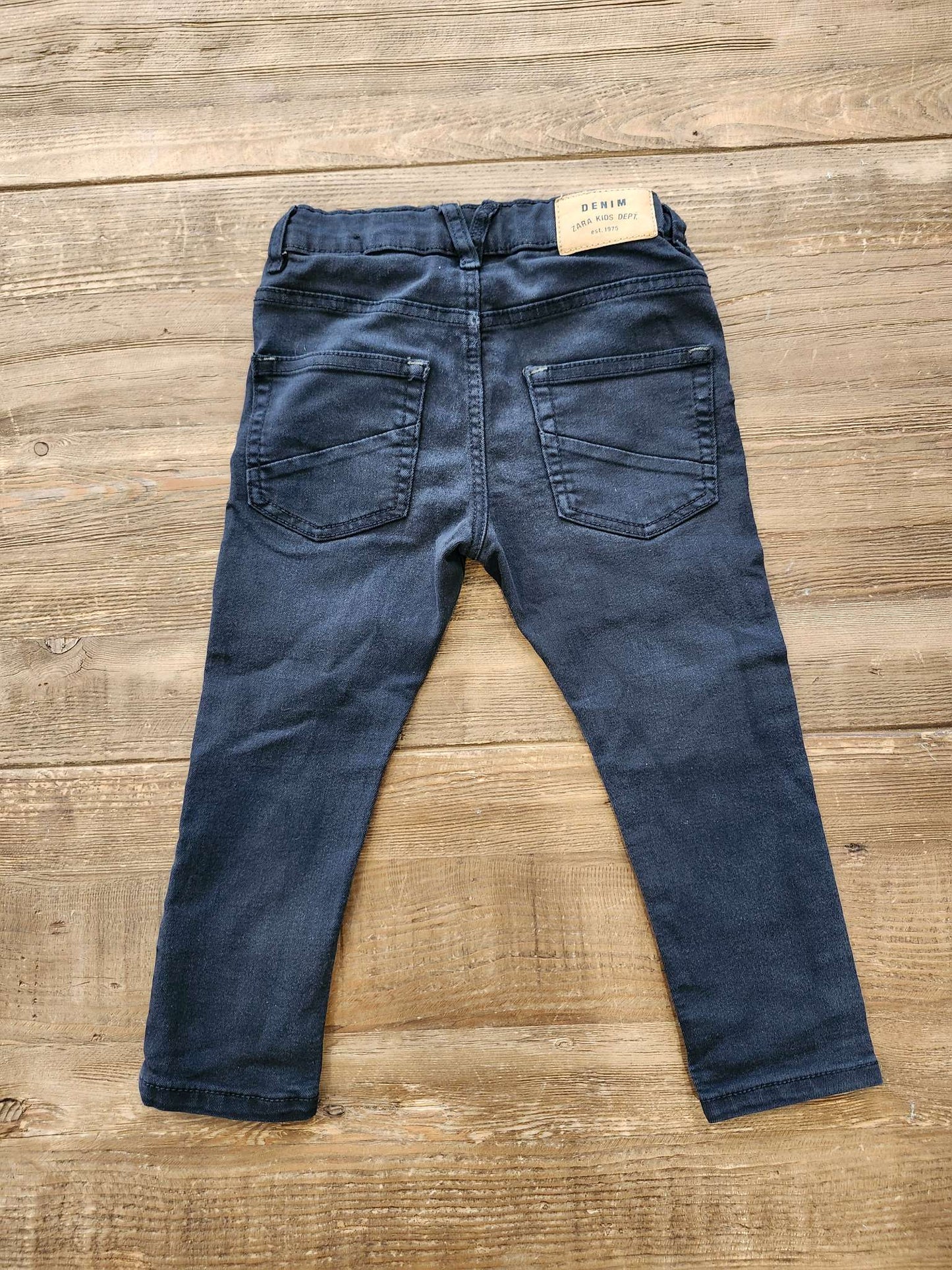 Zara jeans, vintage black, 18-24M, VGUC, Kids 24 Month (18-24M)