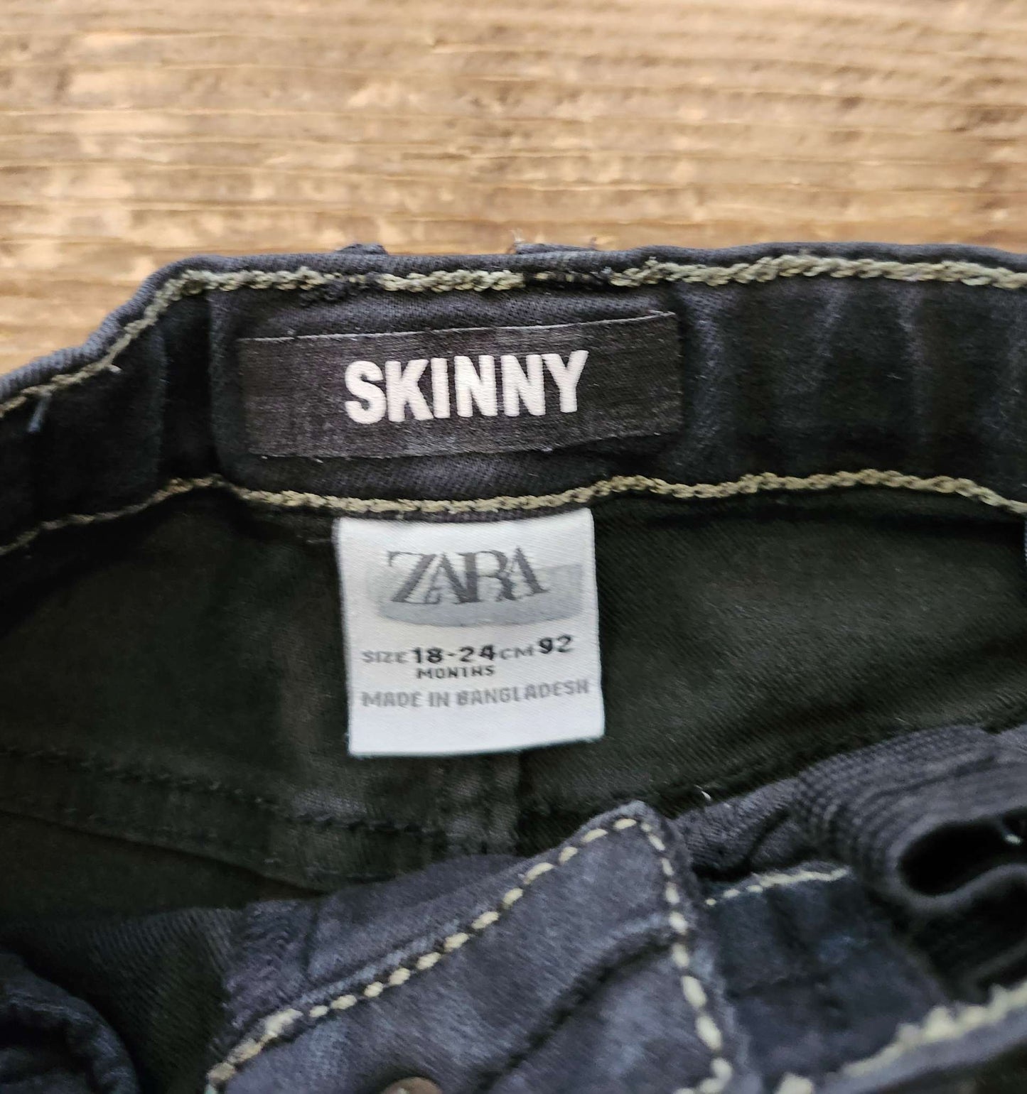 Zara jeans, vintage black, 18-24M, VGUC, Kids 24 Month (18-24M)