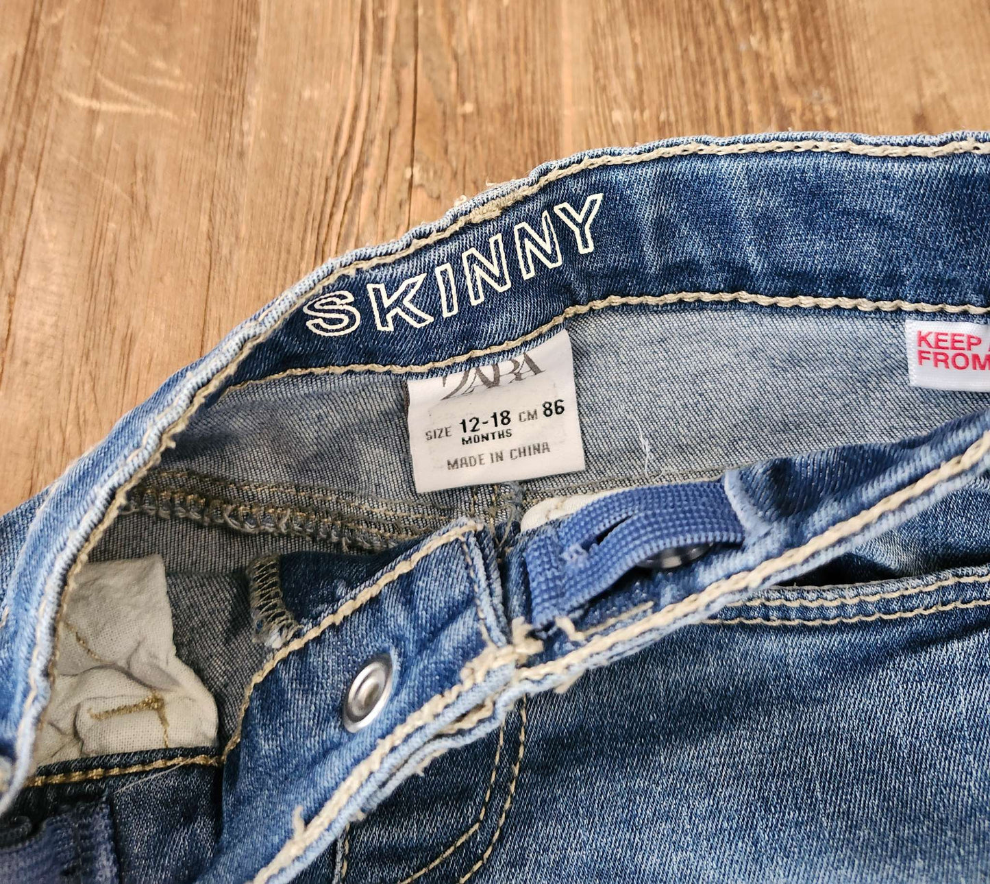 Zara jeans, 12-18M, Kids 18 Month (12-18M)