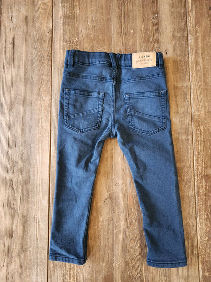 Zara navy skinny jeans, 18-24M, VGUC, Kids 24 Month (18-24M)