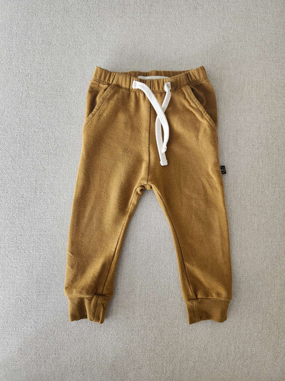 Haven Kids, bamboo baby jogger pants, 6-12M, EUC, Kids 9 Month (6-9M)