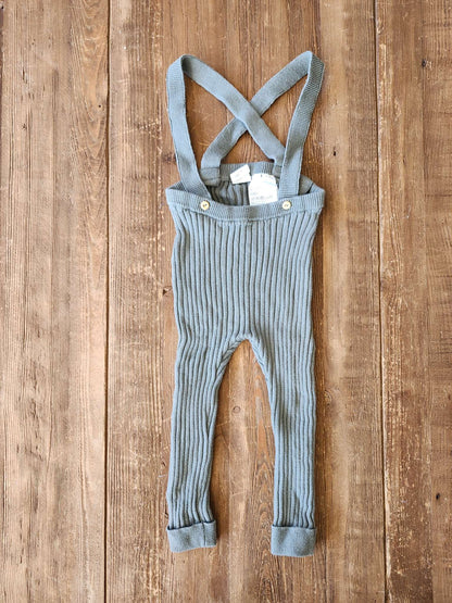 H&M knit suspenders, 12-18M, like new, Kids 18 Month (12-18M)