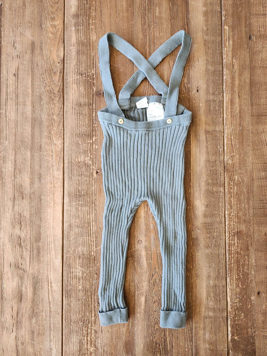 H&M knit suspenders, 12-18M, like new, Kids 18 Month (12-18M)