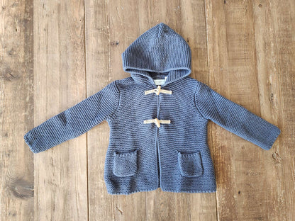 Zara toggle knit cardigan, 9-12M, EUC, Kids 12 Month (9-12M)