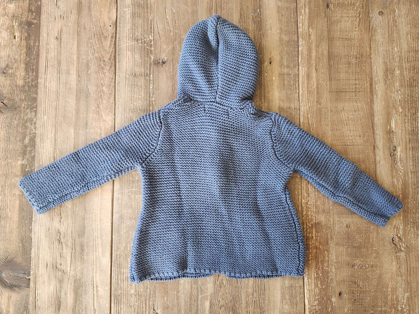 Zara toggle knit cardigan, 9-12M, EUC, Kids 12 Month (9-12M)