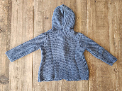 Zara toggle knit cardigan, 9-12M, EUC, Kids 12 Month (9-12M)