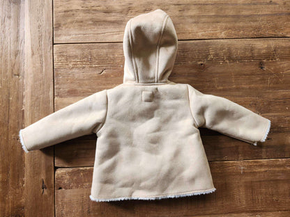 Zara sherpa baby coat, 3-6 months, like new, Kids 6 Month (3-6M)