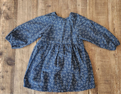 Zara floral navy dress, 4-5T, VGUC, Kids 4/4T