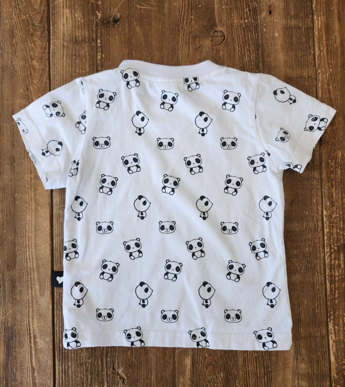 Panda t-shirt, 6-12M, EUC, Kids 9 Month (6-9M)