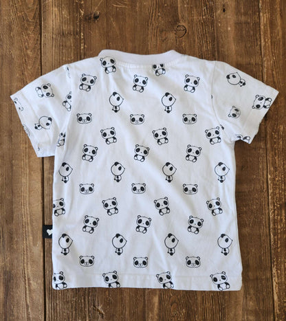 Panda t-shirt, 6-12M, EUC, Kids 9 Month (6-9M)