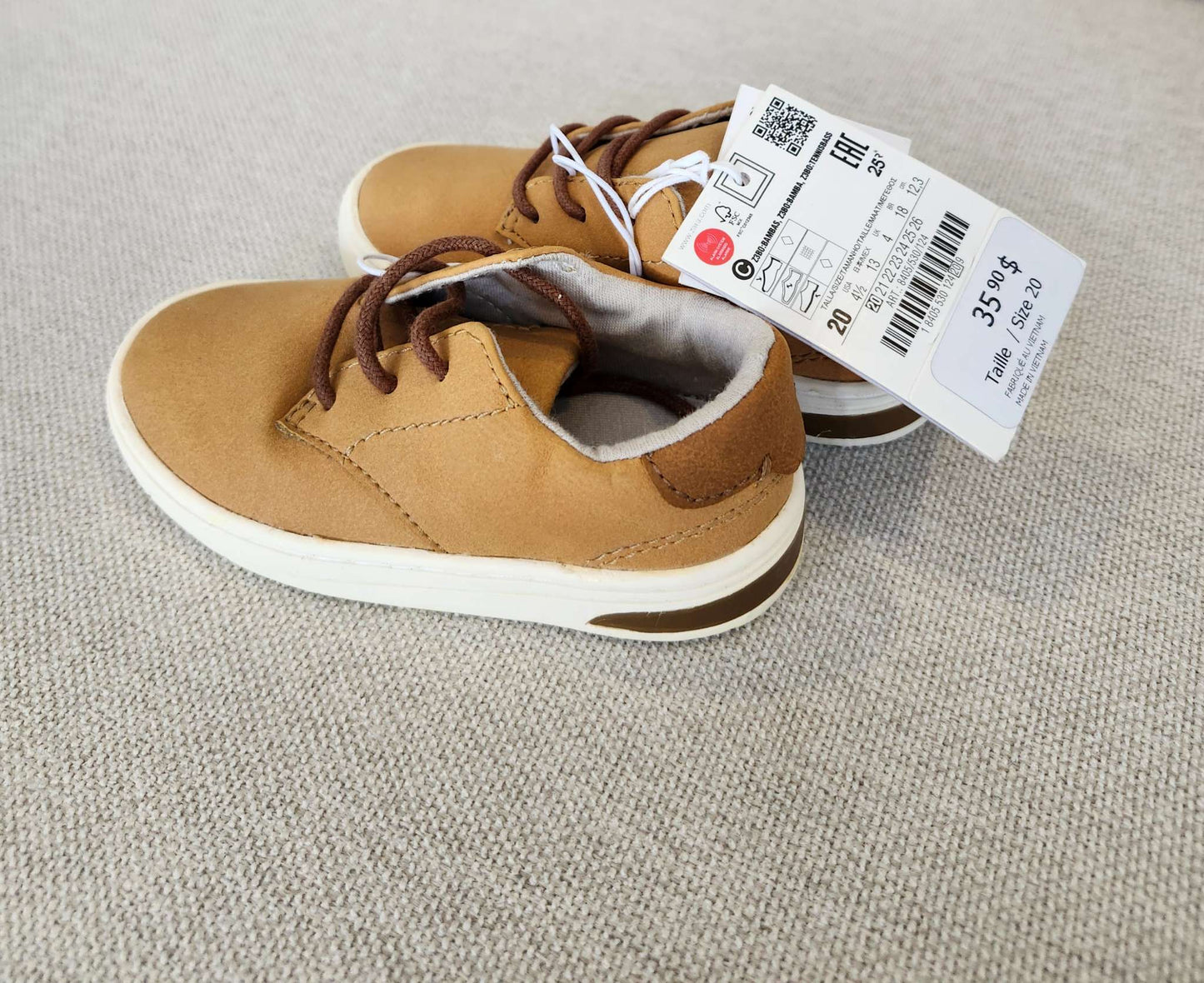 Zara casual shoes, EUR 20 (size US 4.5), NWT , Shoes 4.5 (Walkers:12-24 mth)