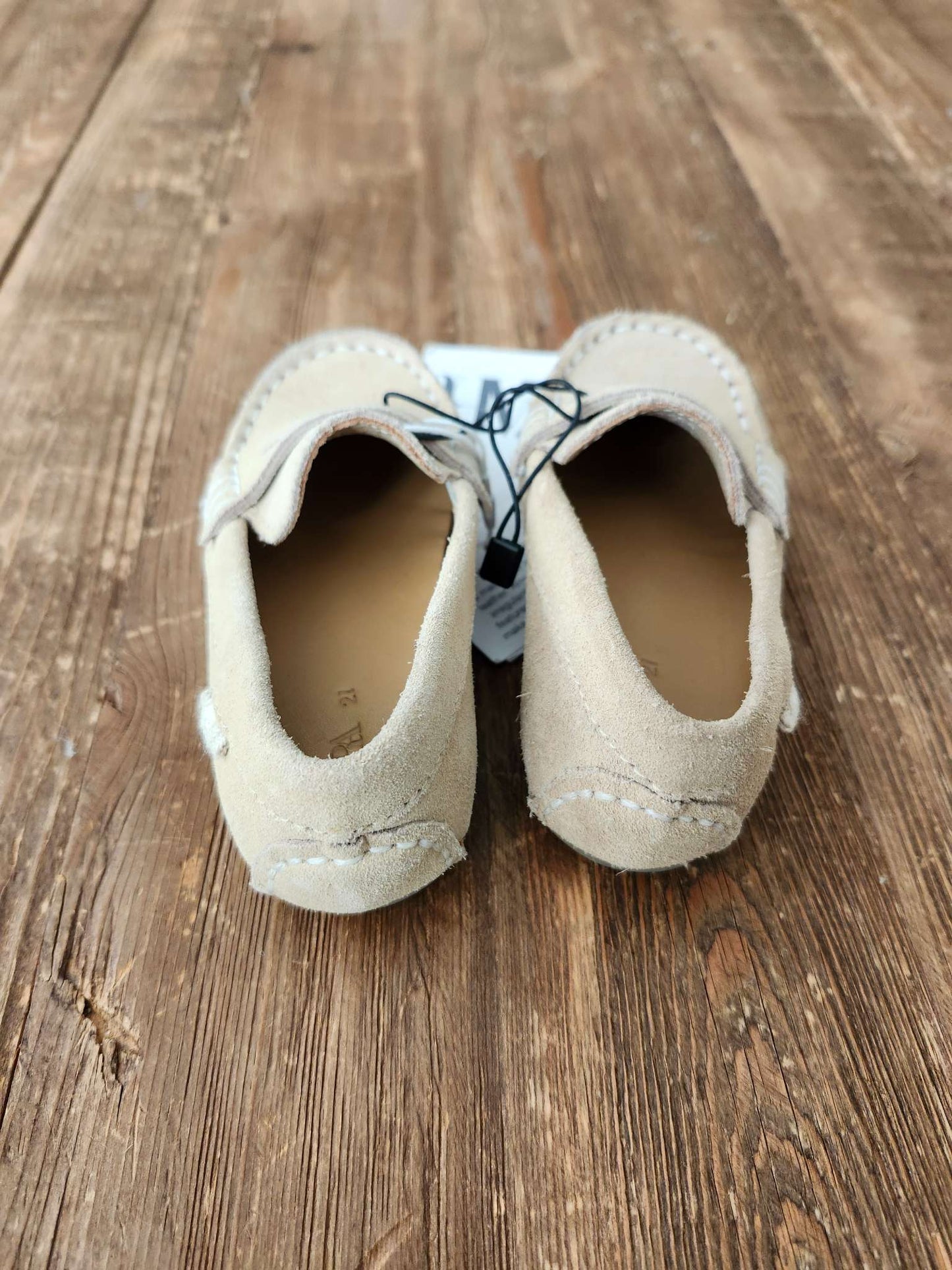 Zara suede loafers, EUR 21 (size US 5.5), NWT, Shoes 5.5 (Walkers:12-24 mth)