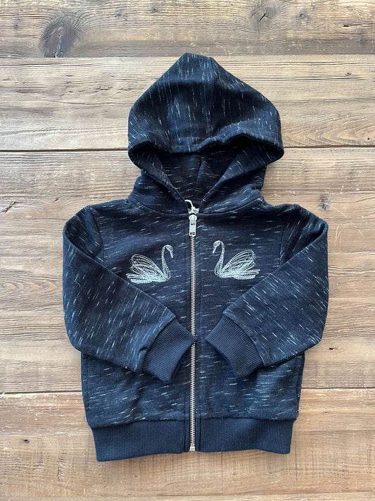 Stella McCartney swan zip up hoodie, 2T, NWT, Kids 2T