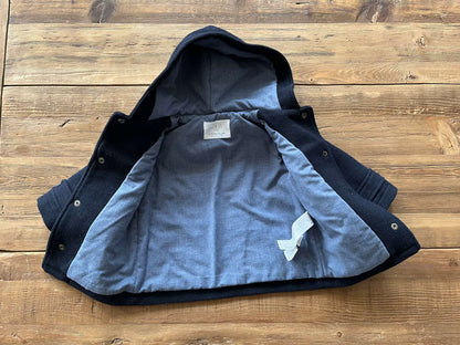 Zara wool navy coat, 12-18M, EUC, Kids 18 Month (12-18M)