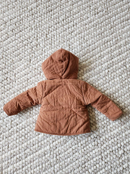 Zara sherpa lined coat, 6-9M, NWT, Kids 9 Month (6-9M)