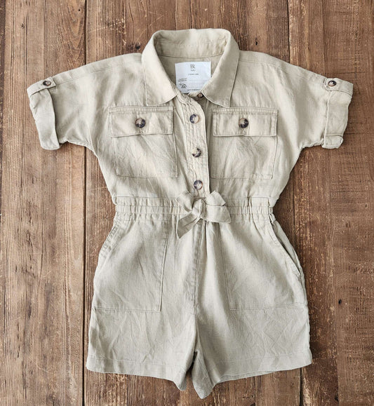 Banana Republic linen romper, 3T, like new, Kids 3T