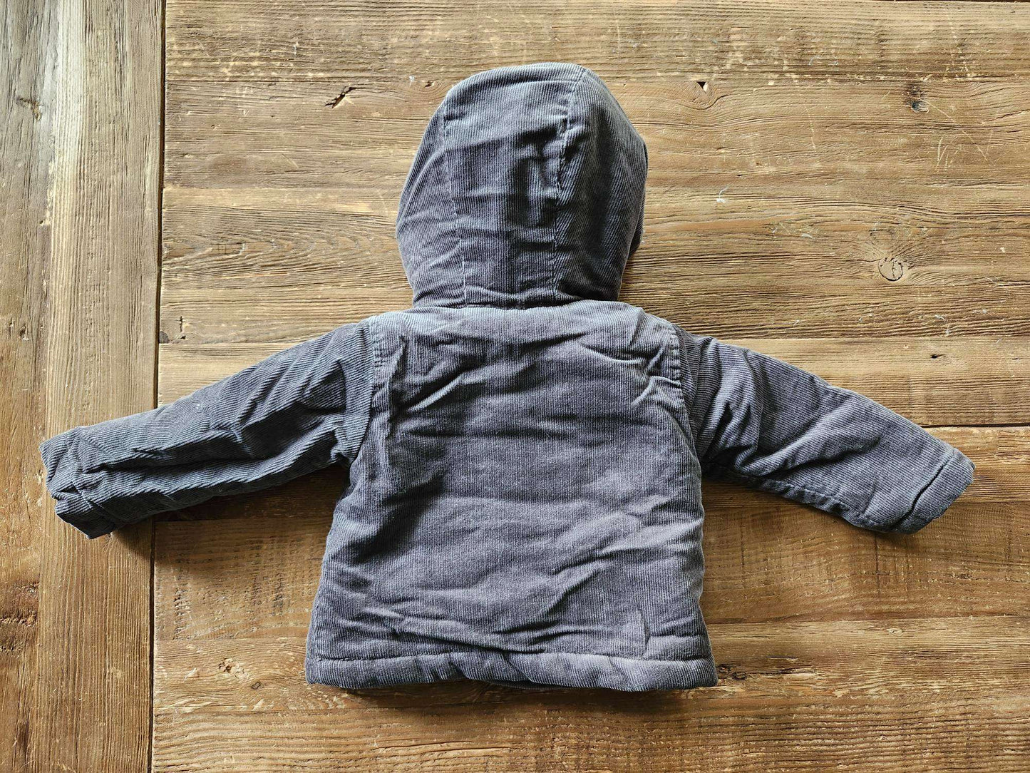Zara corduroy coat, 3-6M, VGUC, Kids 6 Month (3-6M)