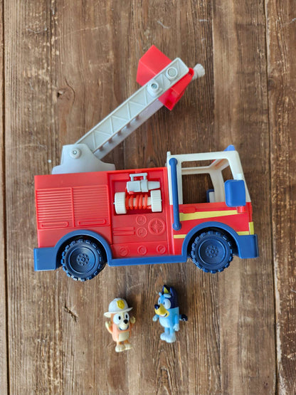 Bluey firetruck, like new