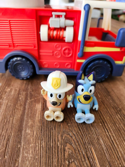 Bluey firetruck, like new